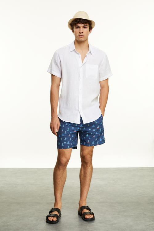  DESENLİ BAĞLAMALI DENİZ ŞORTU