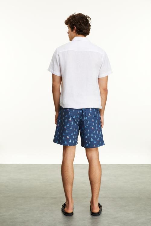  DESENLİ BAĞLAMALI DENİZ ŞORTU