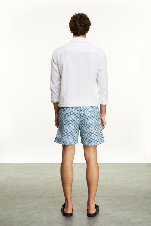  DESENLİ BAĞLAMALI DENİZ ŞORTU