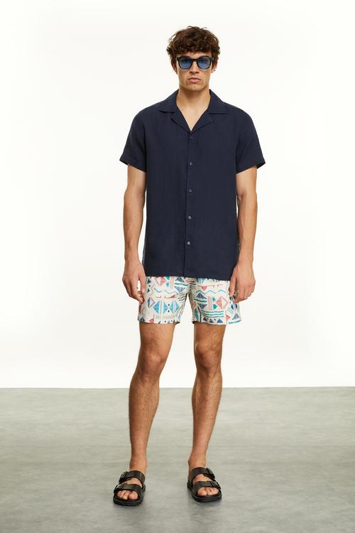  DESENLİ BAĞLAMALI DENİZ ŞORTU