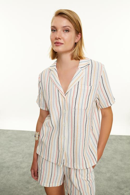  ÇİZGİLİ SMART GÖMLEK