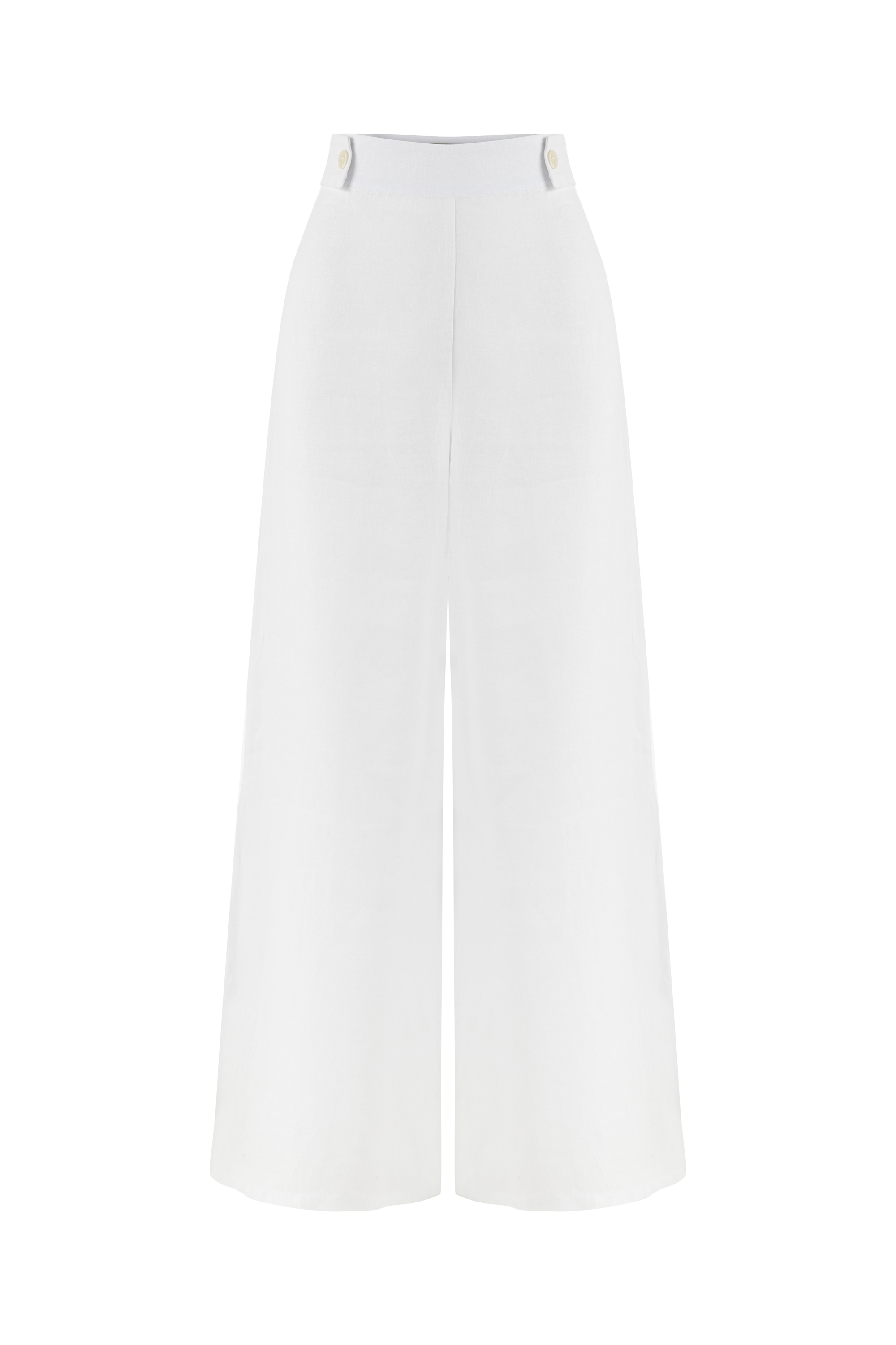 FLARE KESİM KETEN PANTOLON