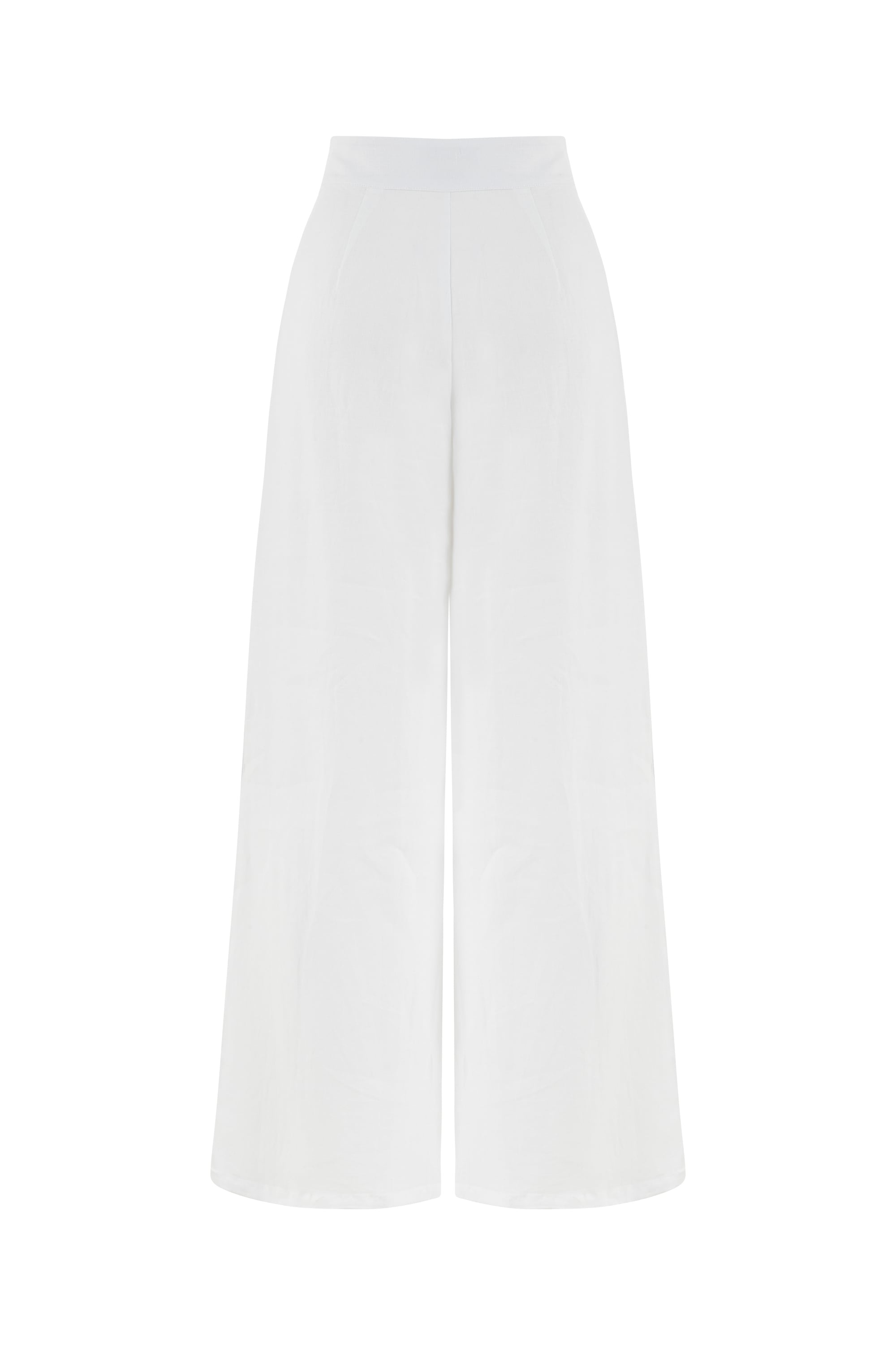 FLARE KESİM KETEN PANTOLON