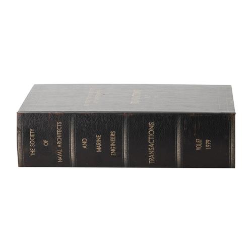 THE SOCIETY OF NAVAL KİTAP KUTU 19X7X27CM