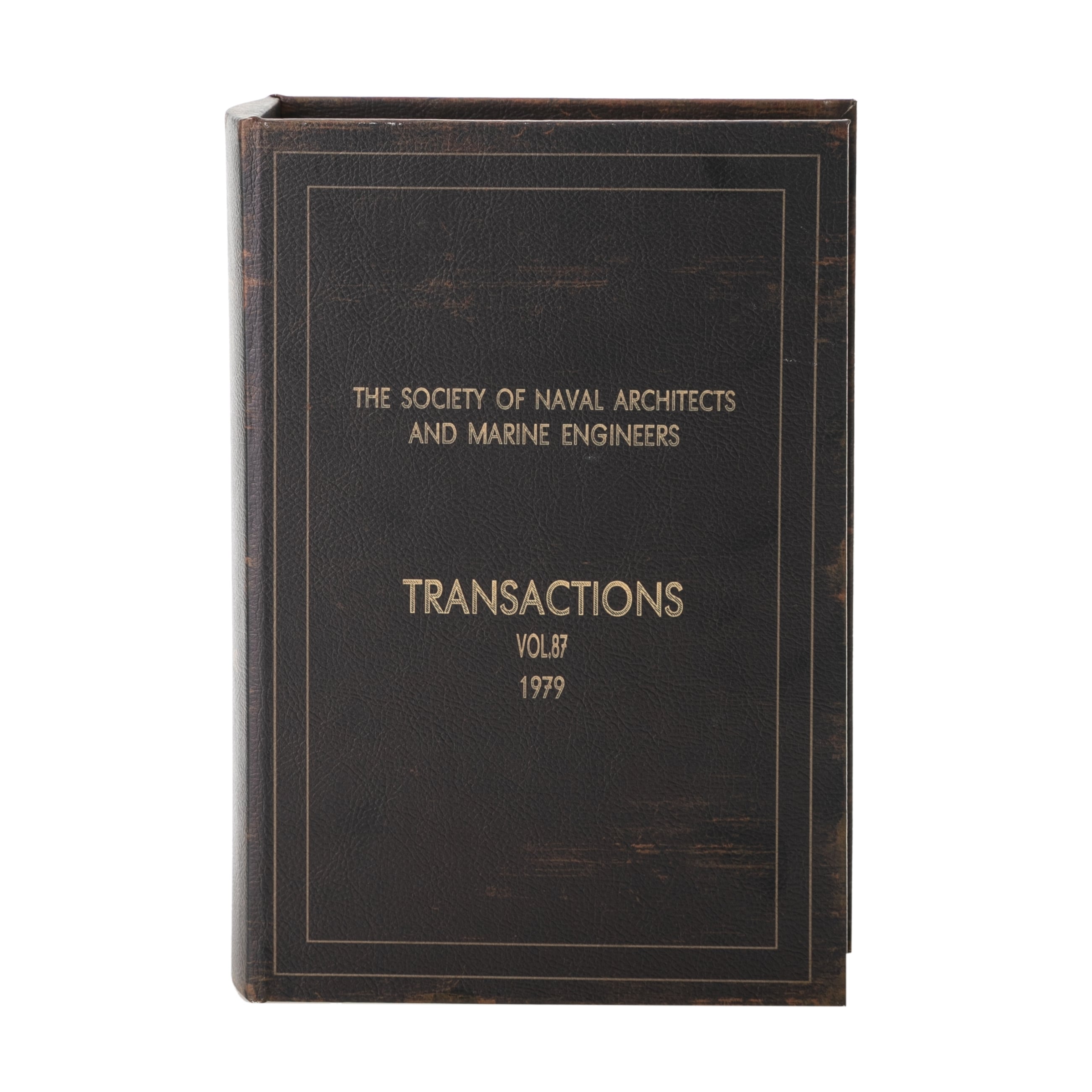 THE SOCIETY OF NAVAL KİTAP KUTU 19X7X27CM