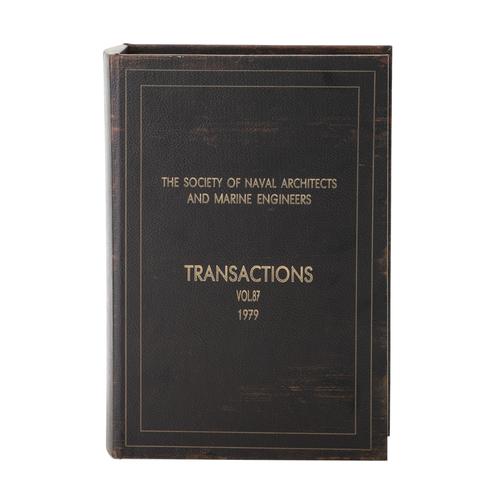 THE SOCIETY OF NAVAL KİTAP KUTU 19X7X27CM