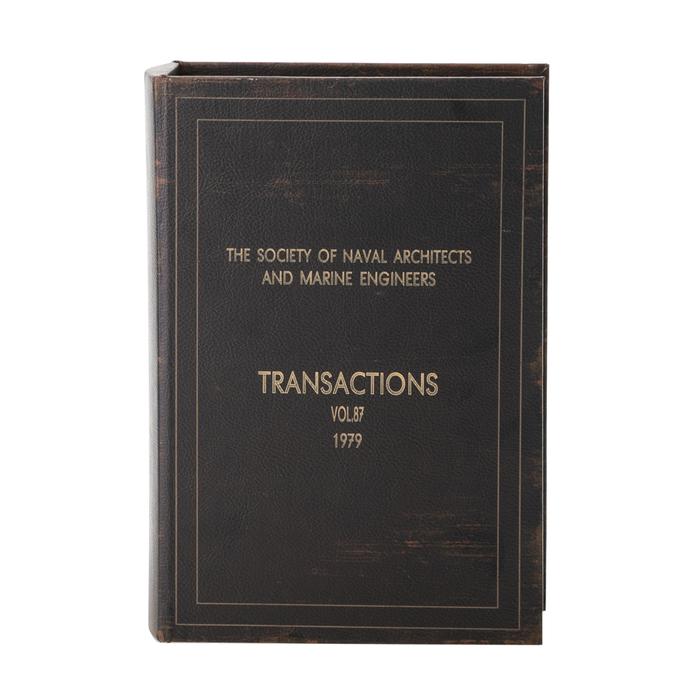 THE SOCIETY OF NAVAL KİTAP KUTU 19X7X27CM