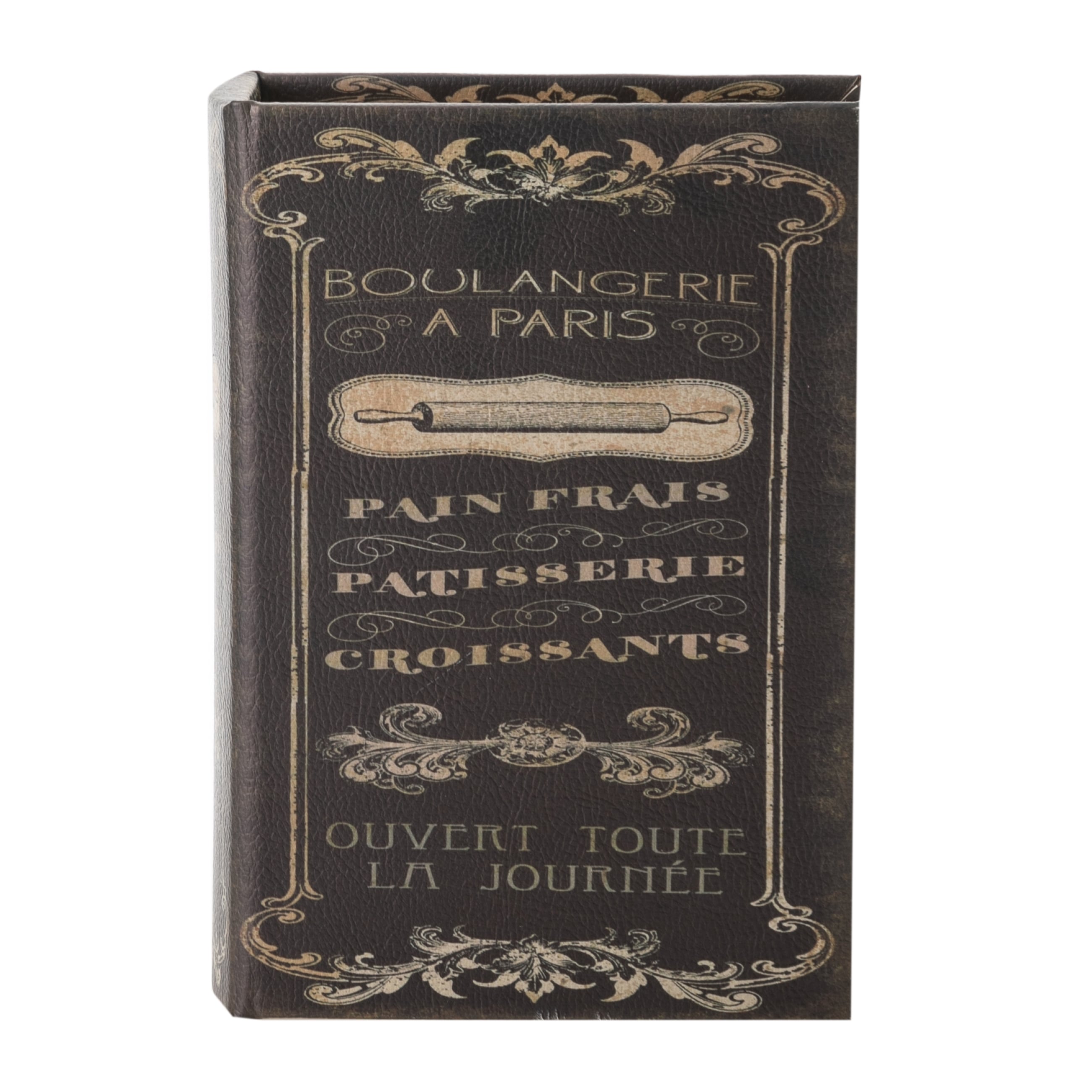 BISTRO CAFE KİTAP KUTU 14X5X21CM