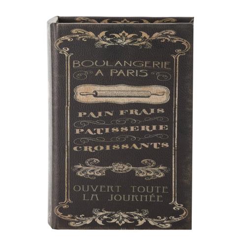  BISTRO CAFE KİTAP KUTU 14X5X21CM