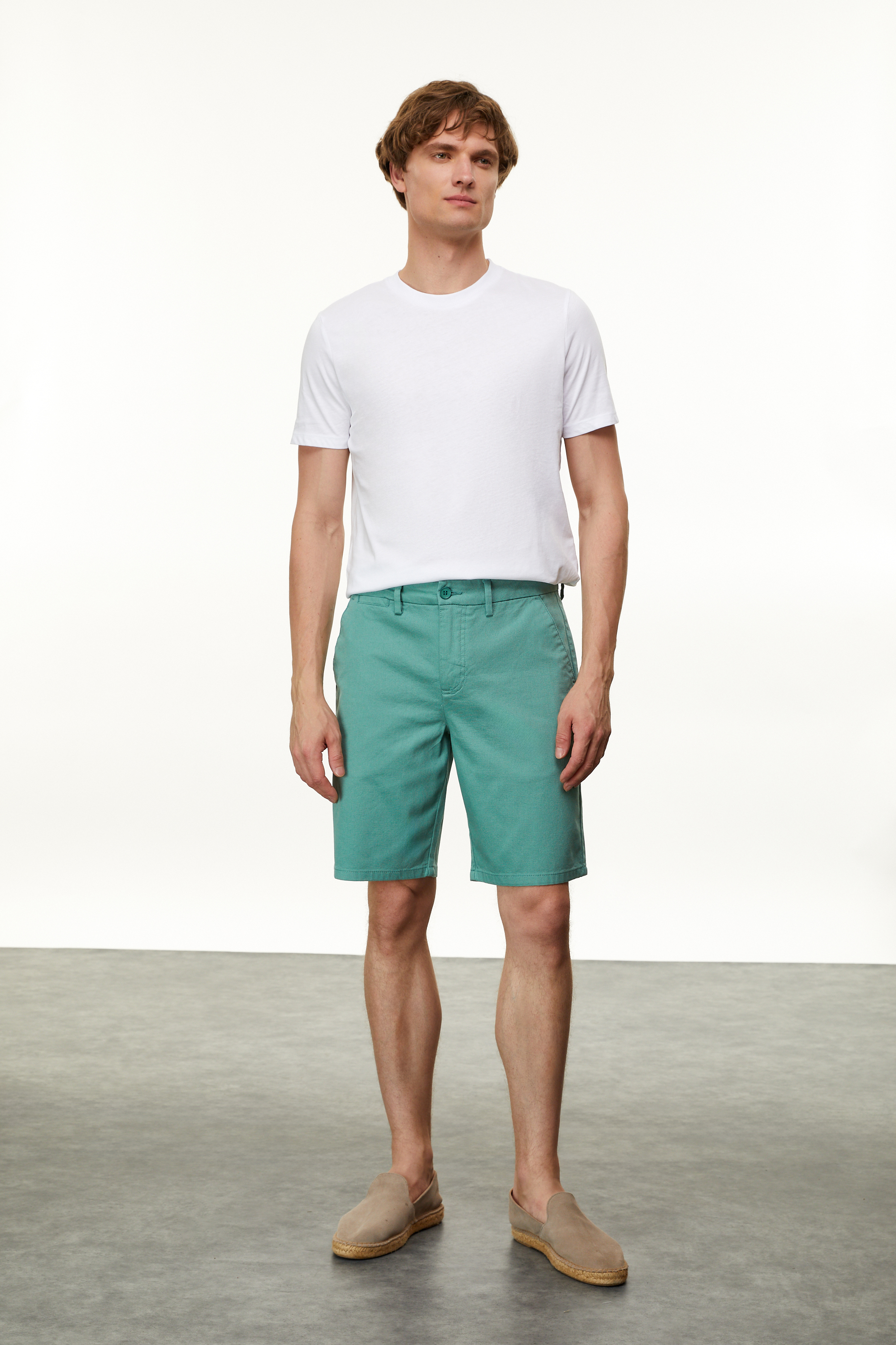 STRAIGHT FIT CHINO ŞORT