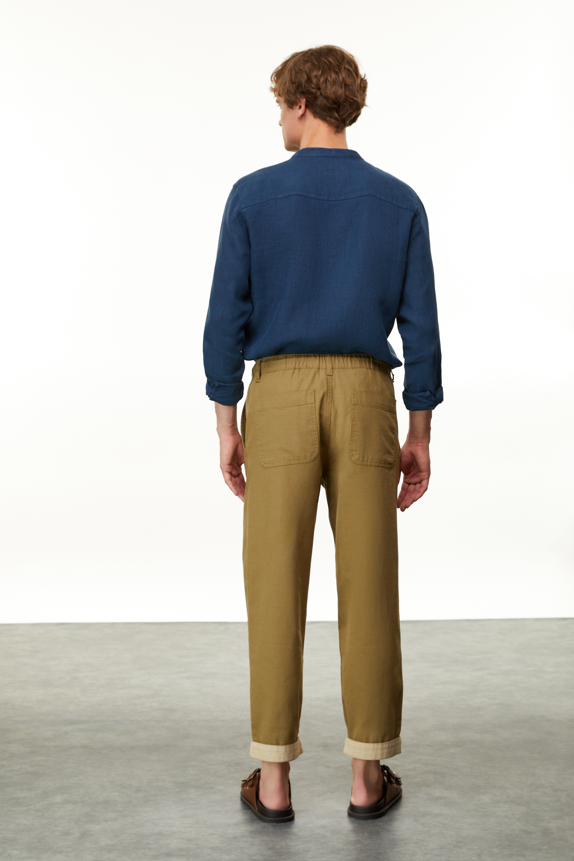 BAĞLAMALI LOOSE FIT PANTOLON