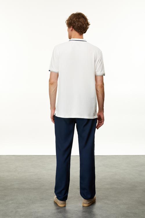  NAKIŞLI POLO YAKA T-SHIRT