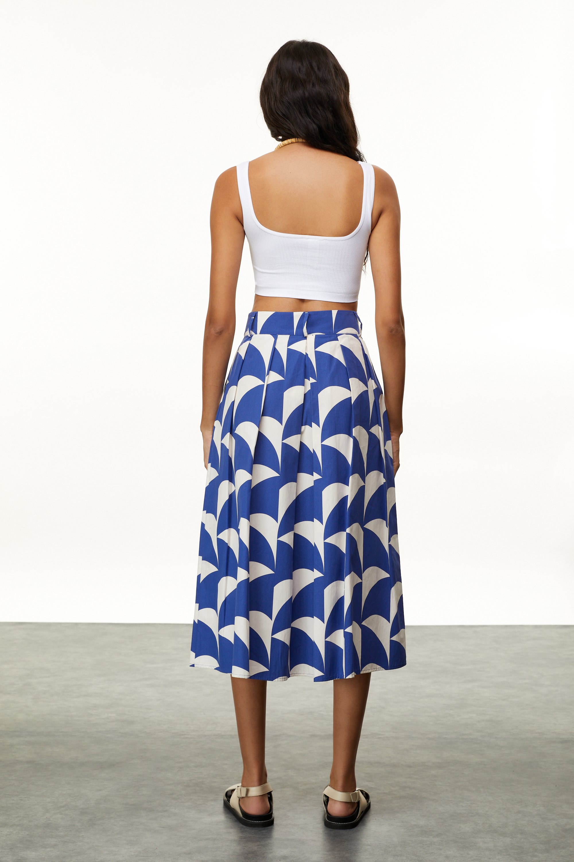 AÇIK YAKA CROP ATLET