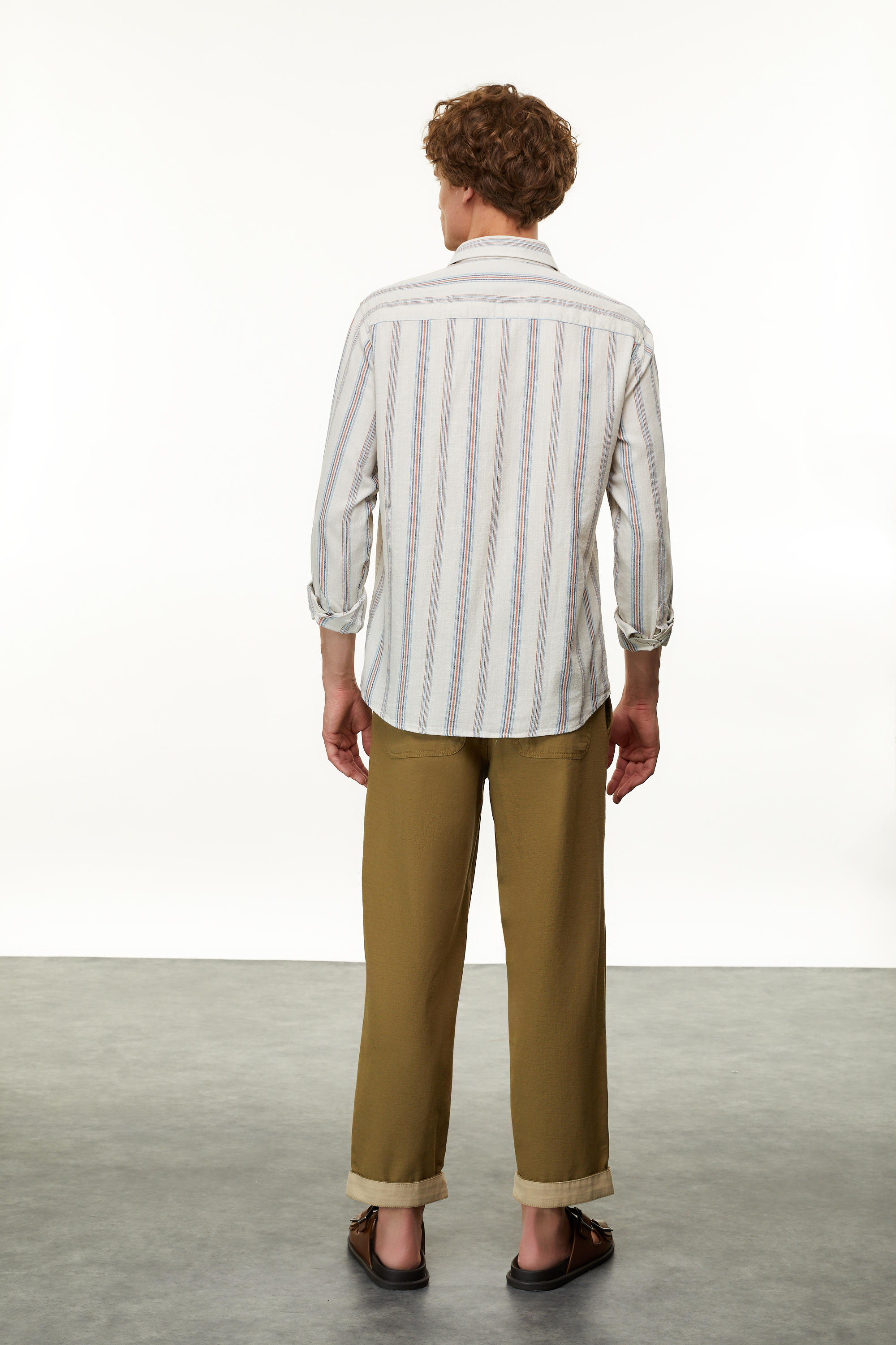 ÇİZGİLİ REGULAR FIT GÖMLEK