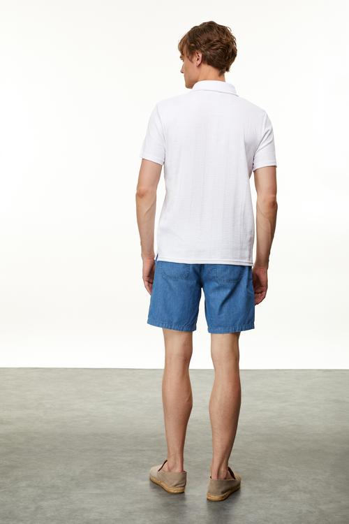  POLO YAKA KISA KOLLU T-SHIRT