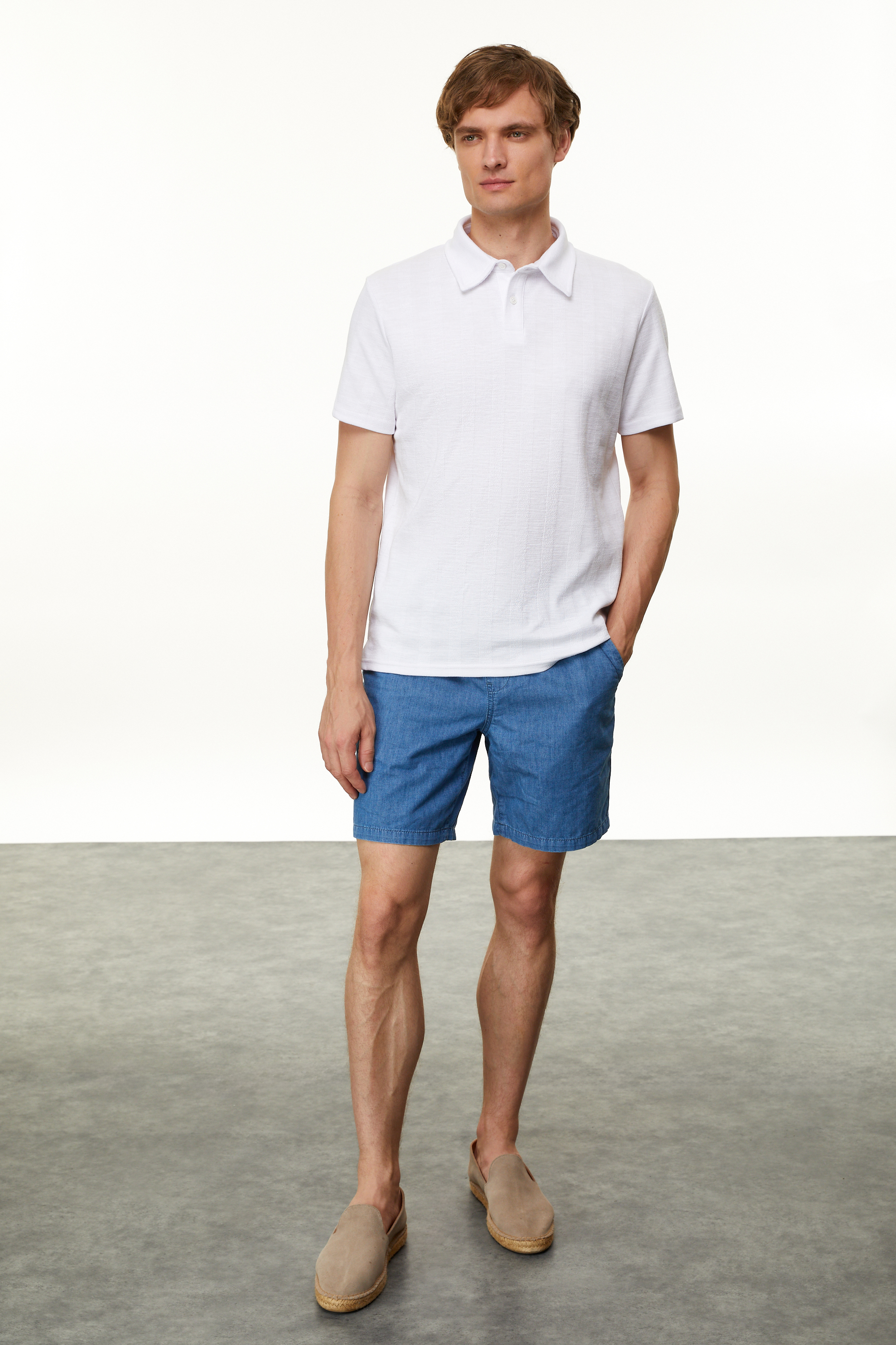 POLO YAKA KISA KOLLU T-SHIRT