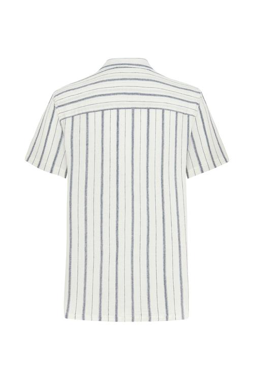  KETEN KARIŞIMLI REGULAR FIT GÖMLEK