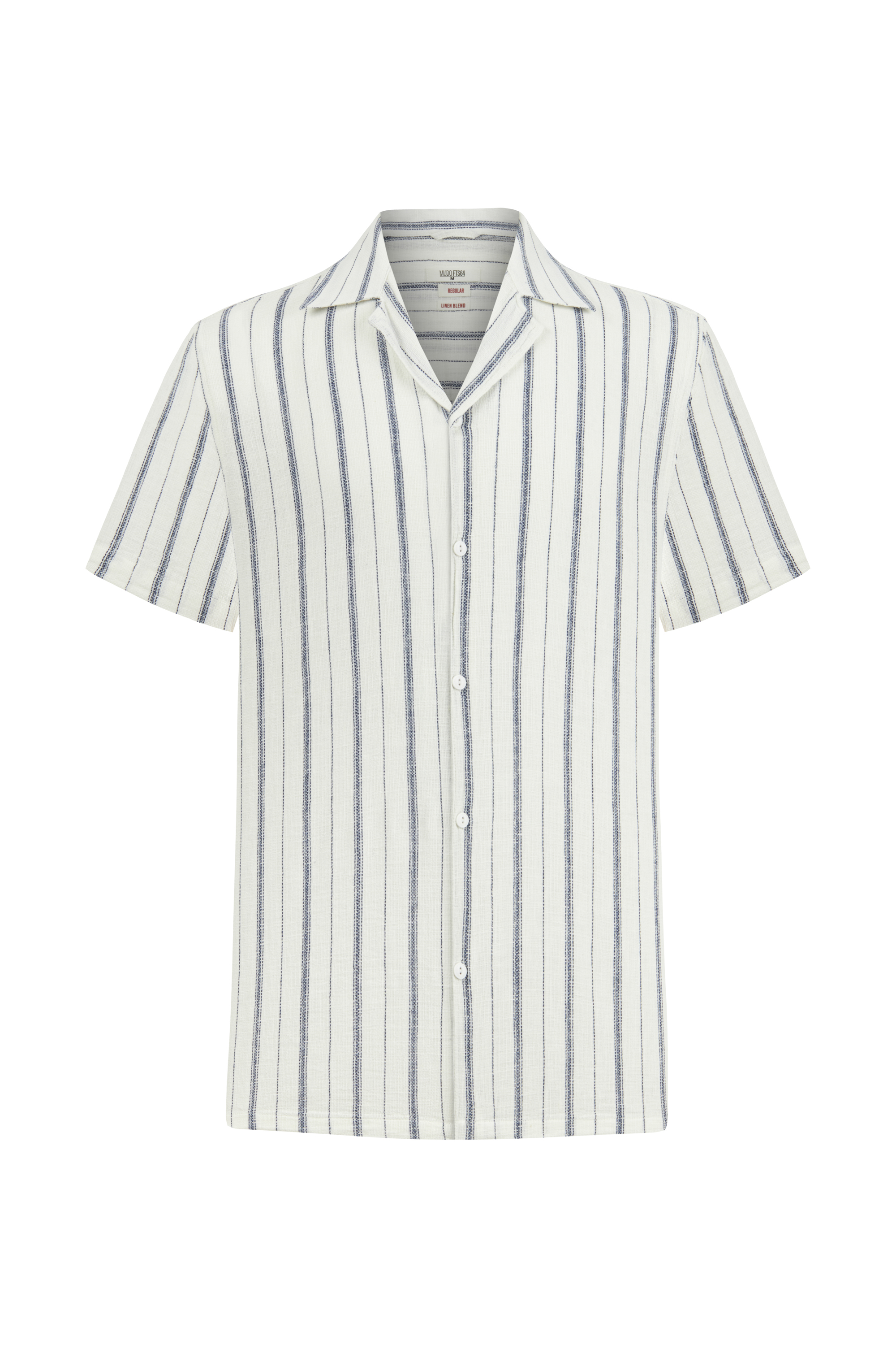 KETEN KARIŞIMLI REGULAR FIT GÖMLEK