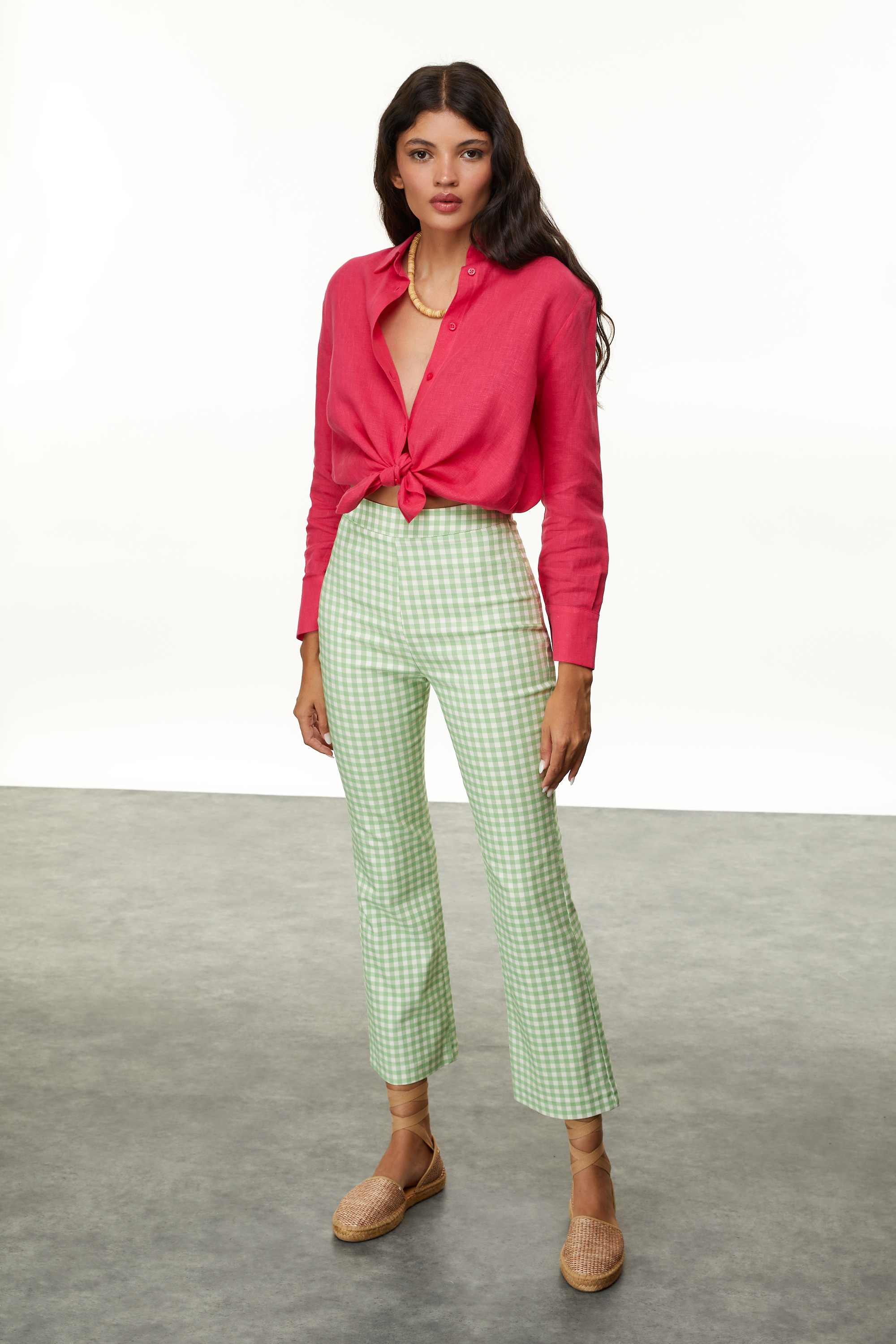 EKOSELİ DOKUMA PANTOLON