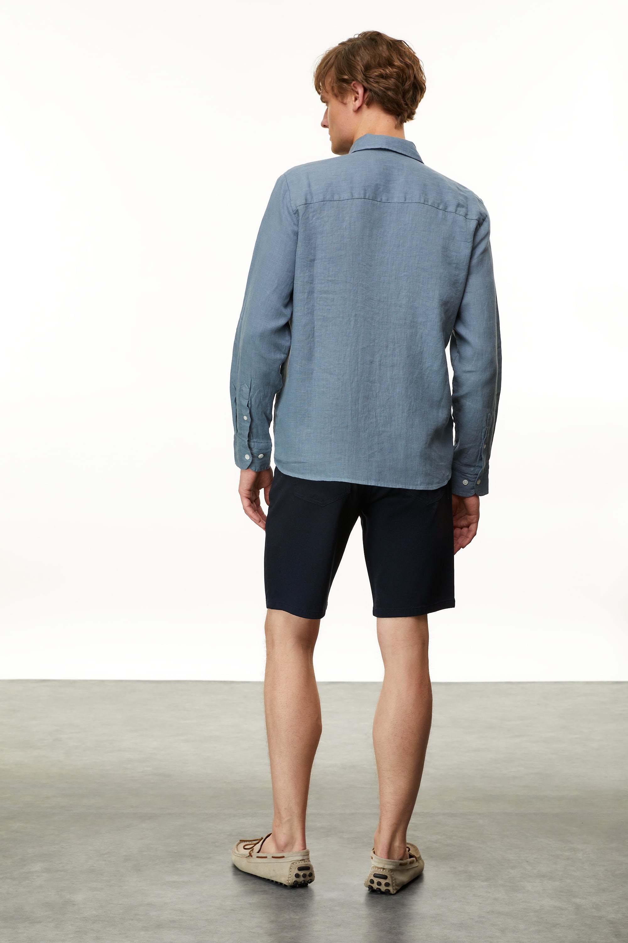 KETEN REGULAR FIT GÖMLEK