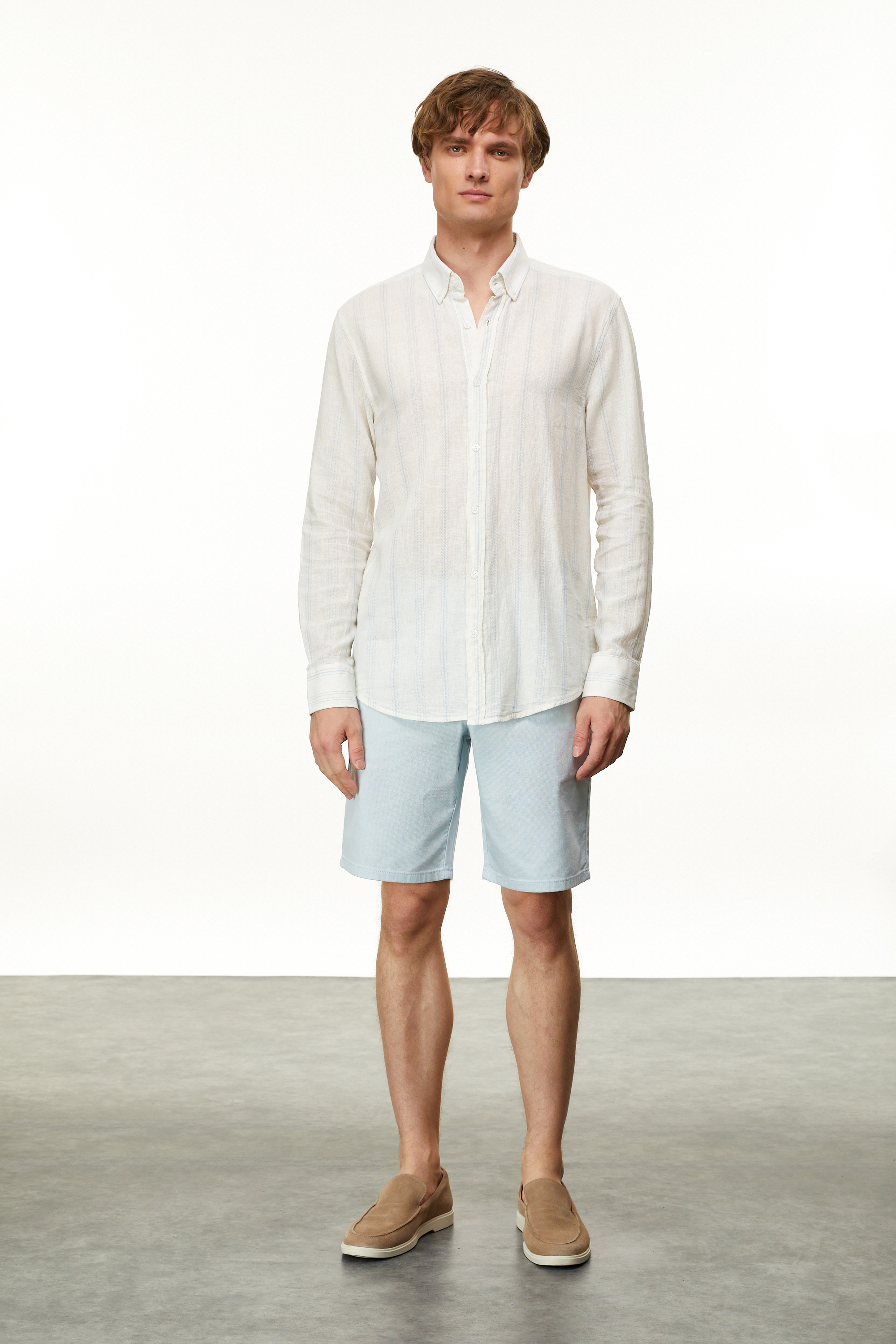 ÇİZGİLİ REGULAR FIT GÖMLEK