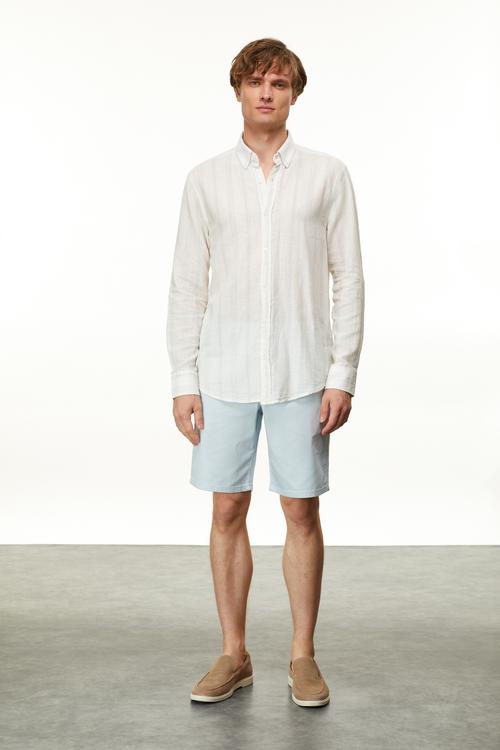  ÇİZGİLİ REGULAR FIT GÖMLEK