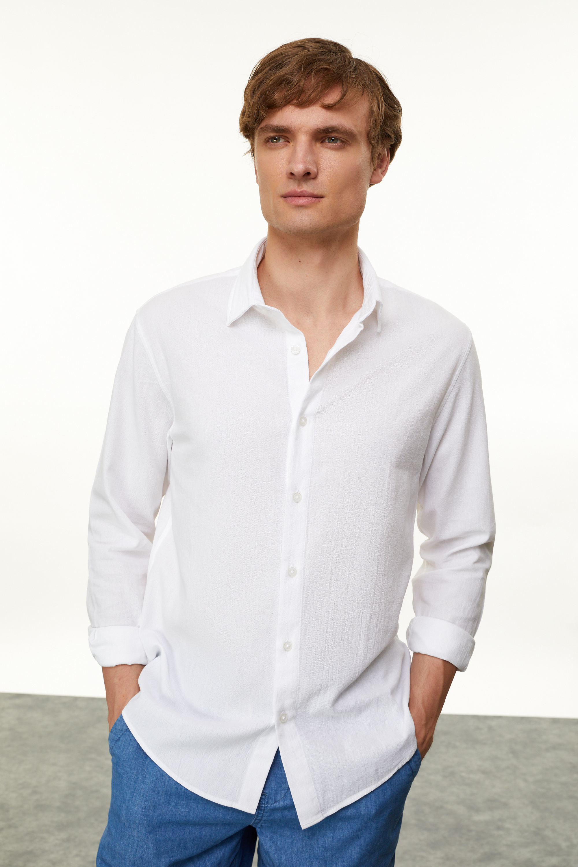 PAMUKLU REGULAR FIT GÖMLEK