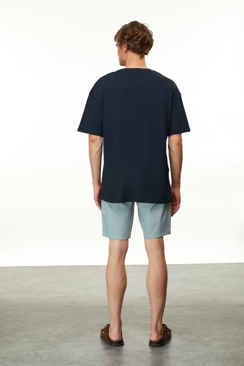  MARİN BASKILI BİSİKLET YAKA T-SHIRT