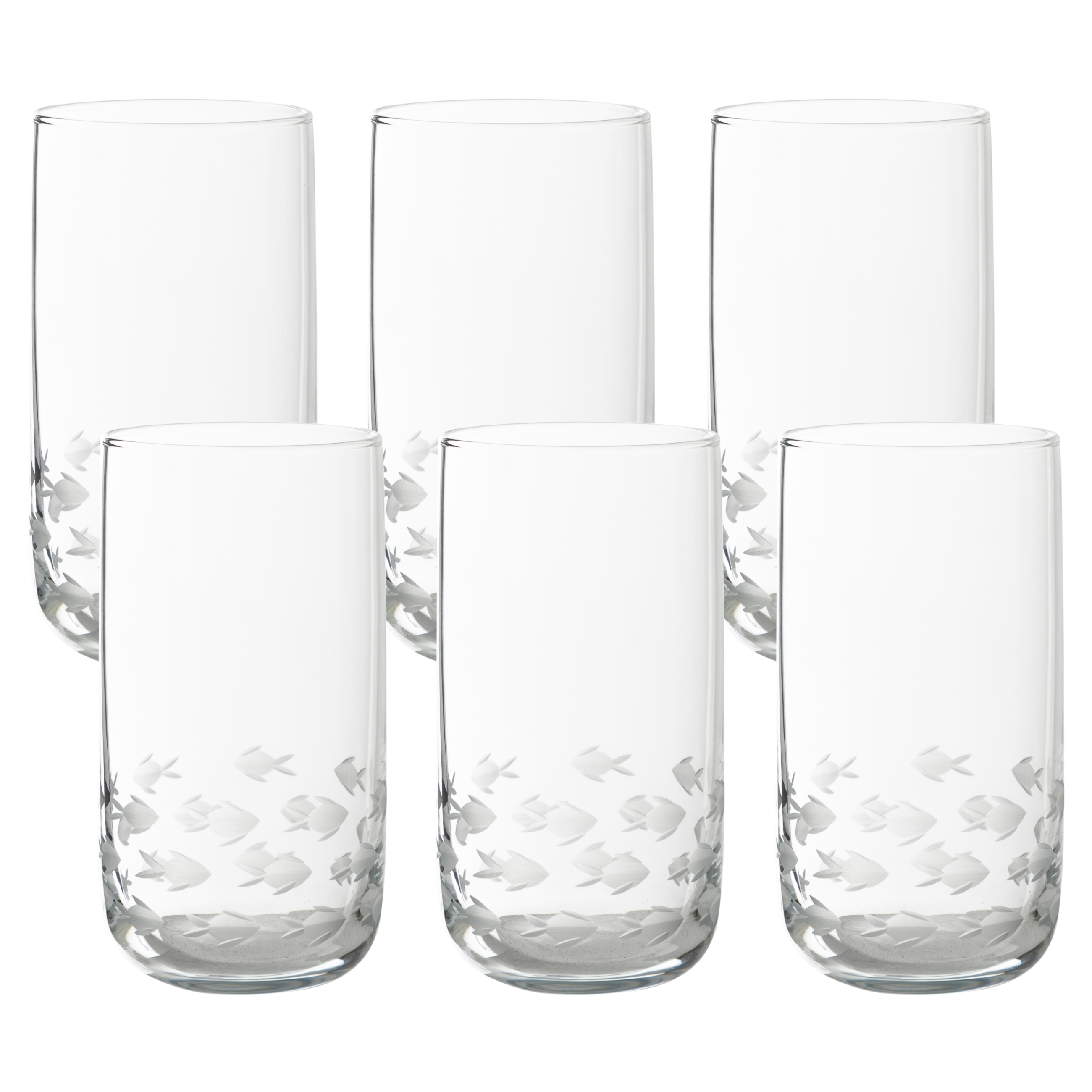 SAMOS FISH MEŞRUBAT BARDAĞI 6'LI 540 CC