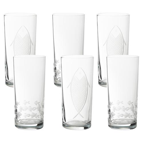  SAMOS FISH RAKI BARDAĞI 6'Lİ