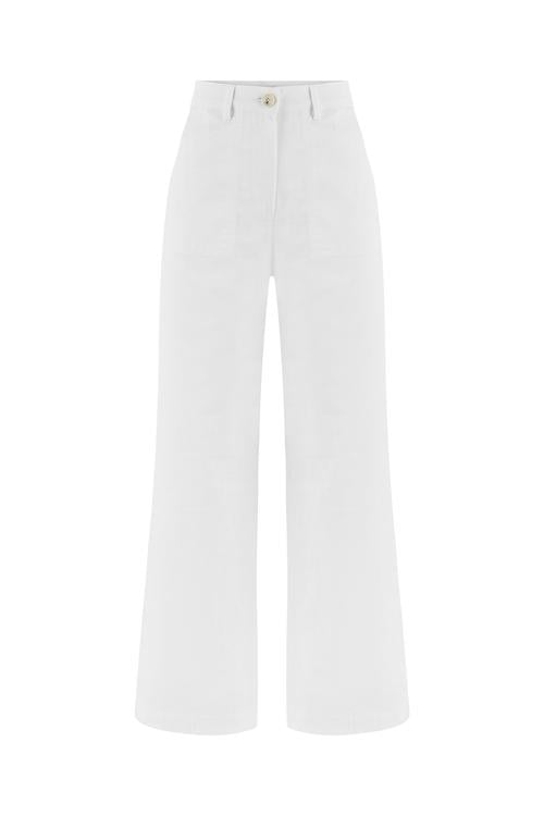  KETEN KARIŞIMLI PANTOLON