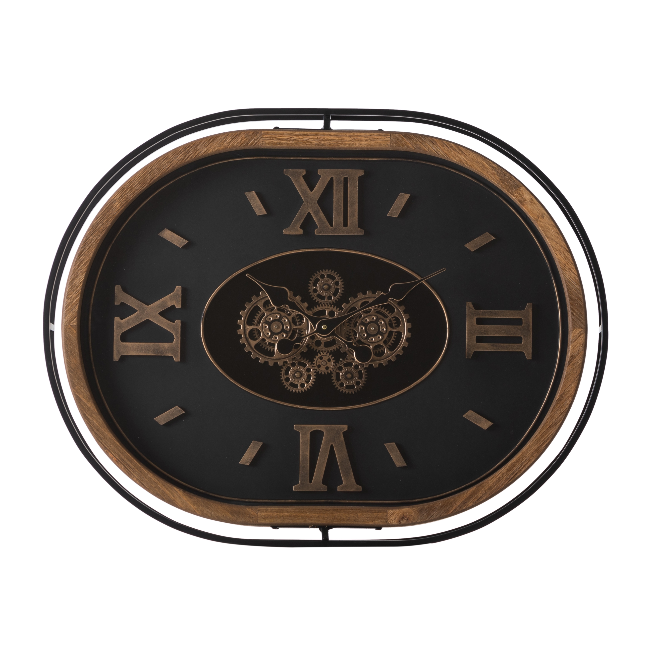 KALMAR ÇARKLI DUVAR SAATİ 86X67X8