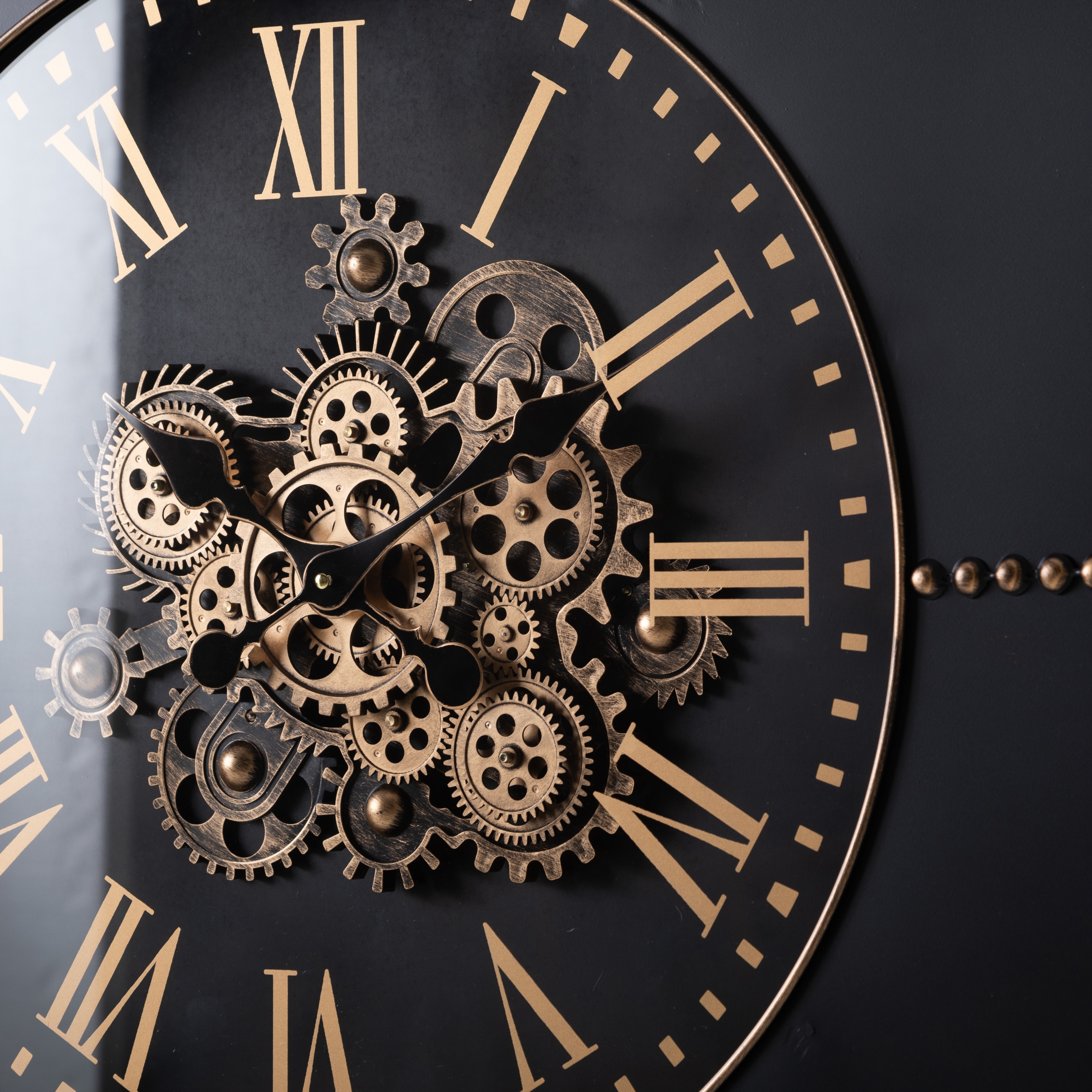 FALUN ÇARKLI DUVAR SAATİ 80X5CM