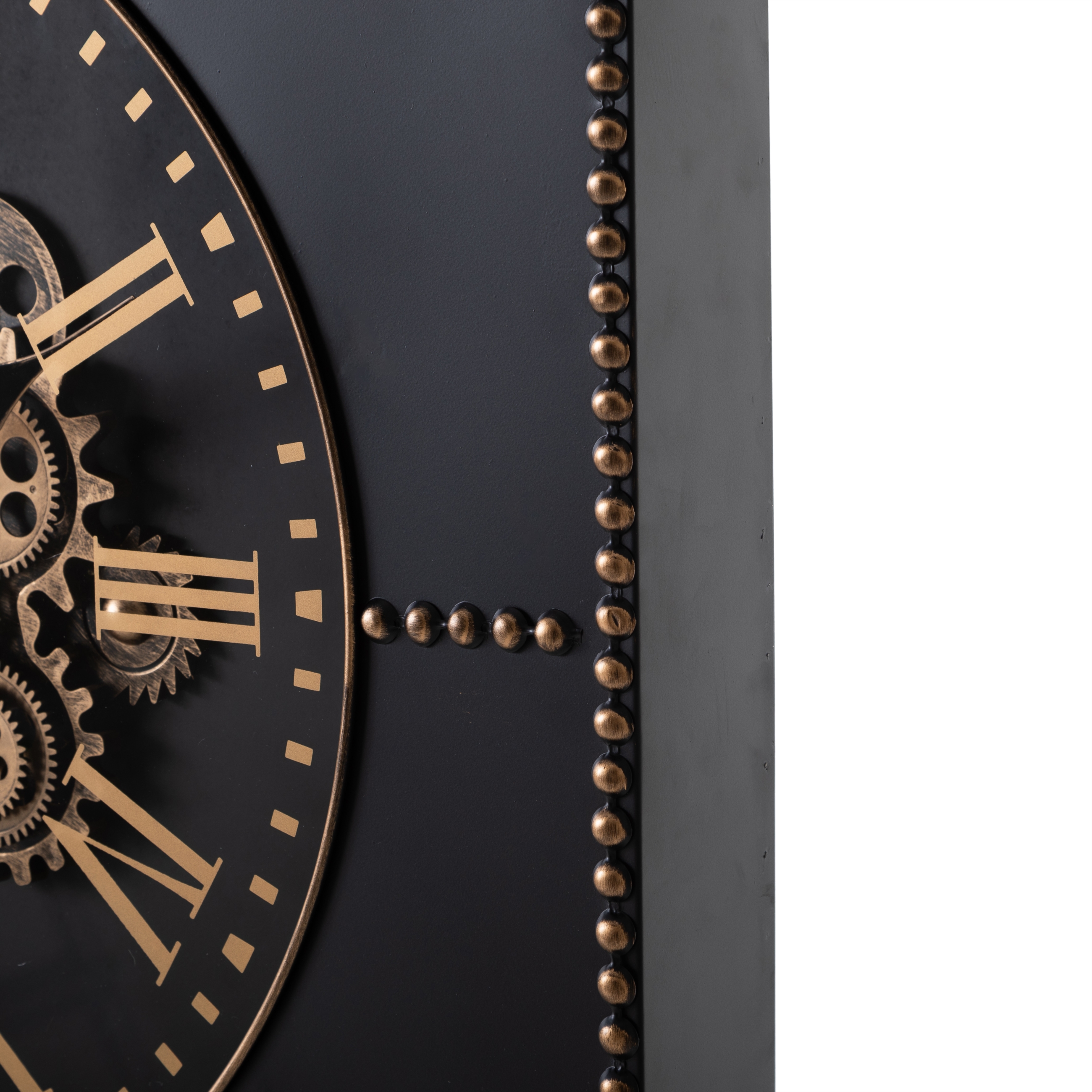 FALUN ÇARKLI DUVAR SAATİ 80X5CM