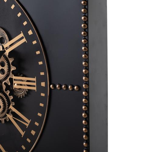  FALUN ÇARKLI DUVAR SAATİ 80X5CM