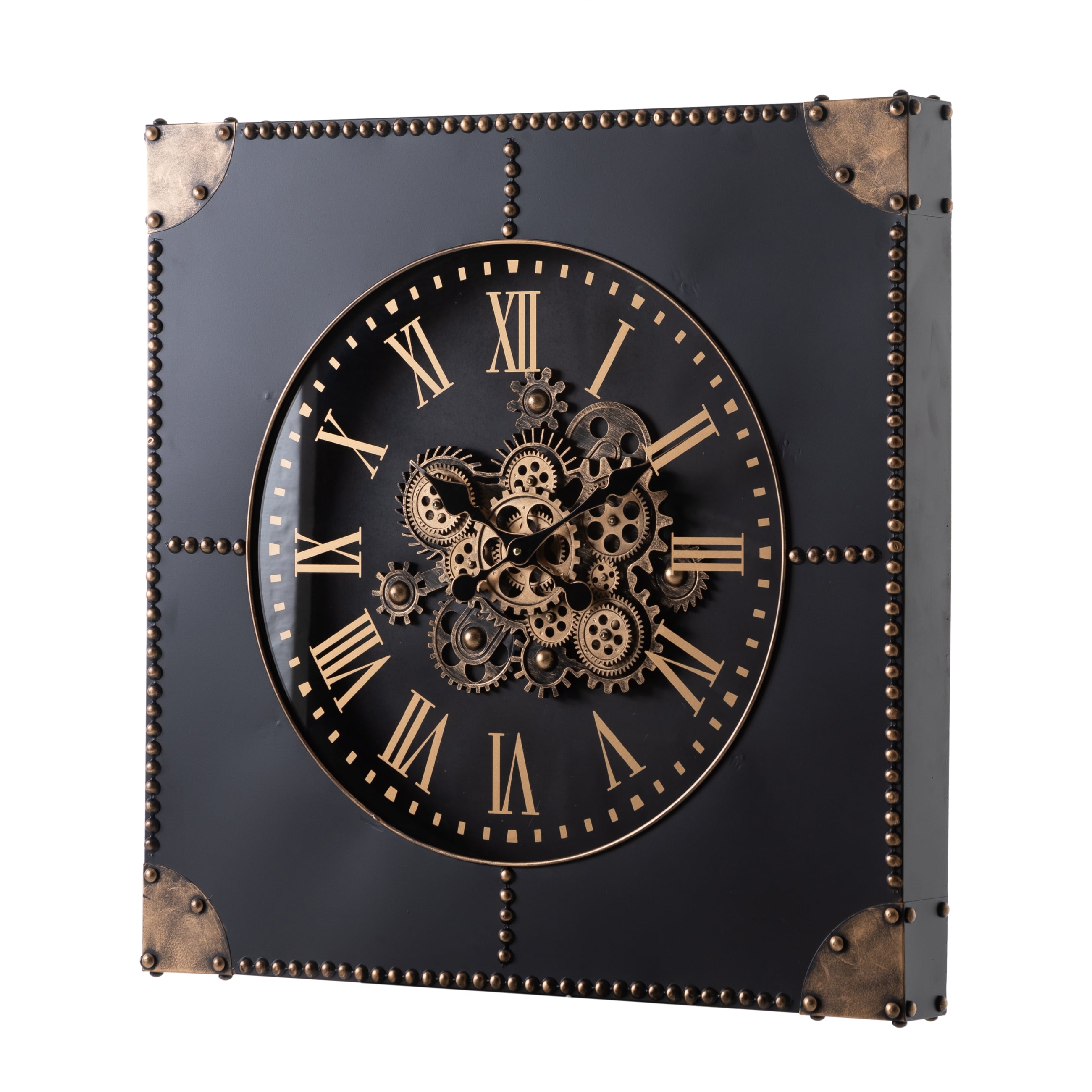 FALUN ÇARKLI DUVAR SAATİ 80X5CM