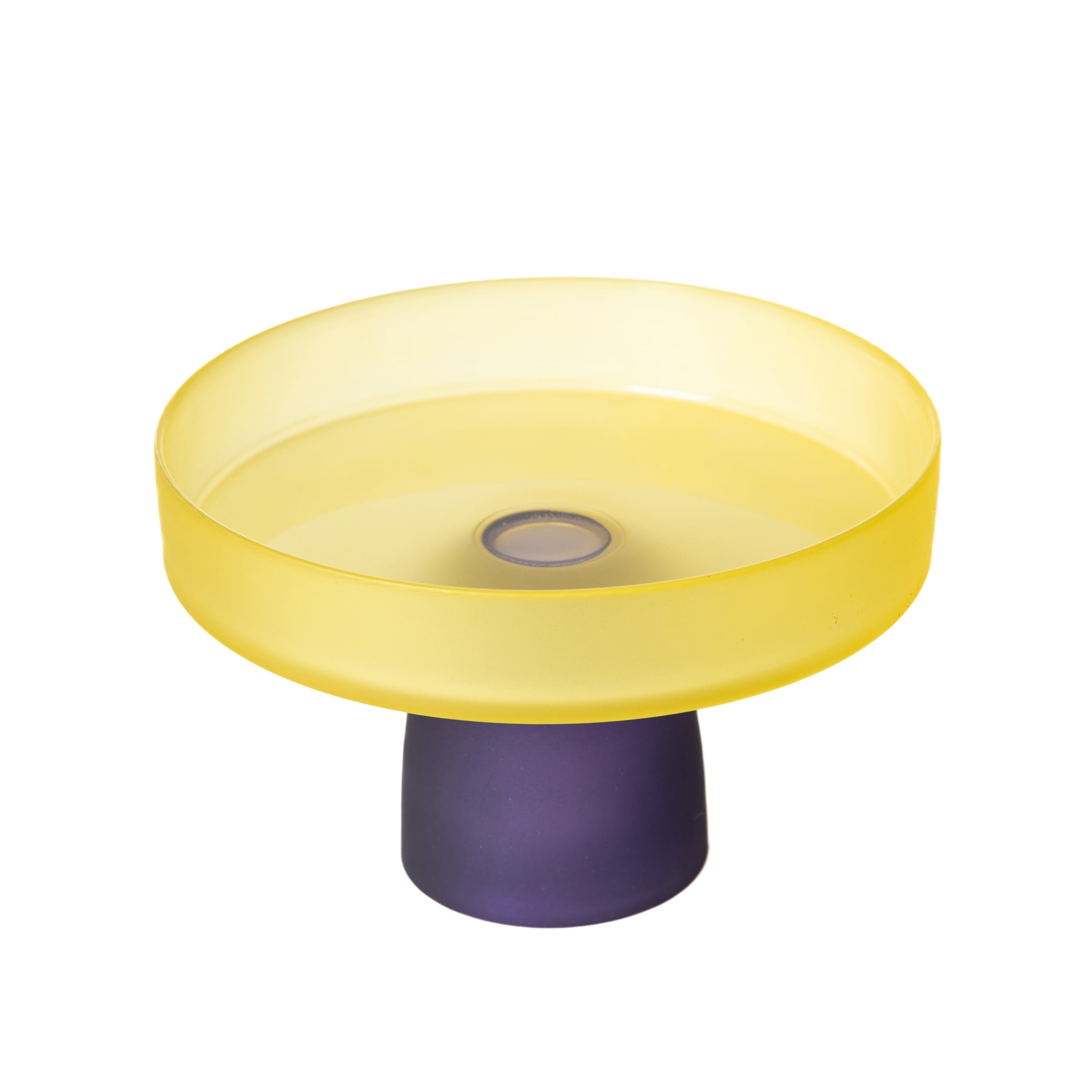 COLORS AYAKLI CAM SUNUM 18CM- SARI