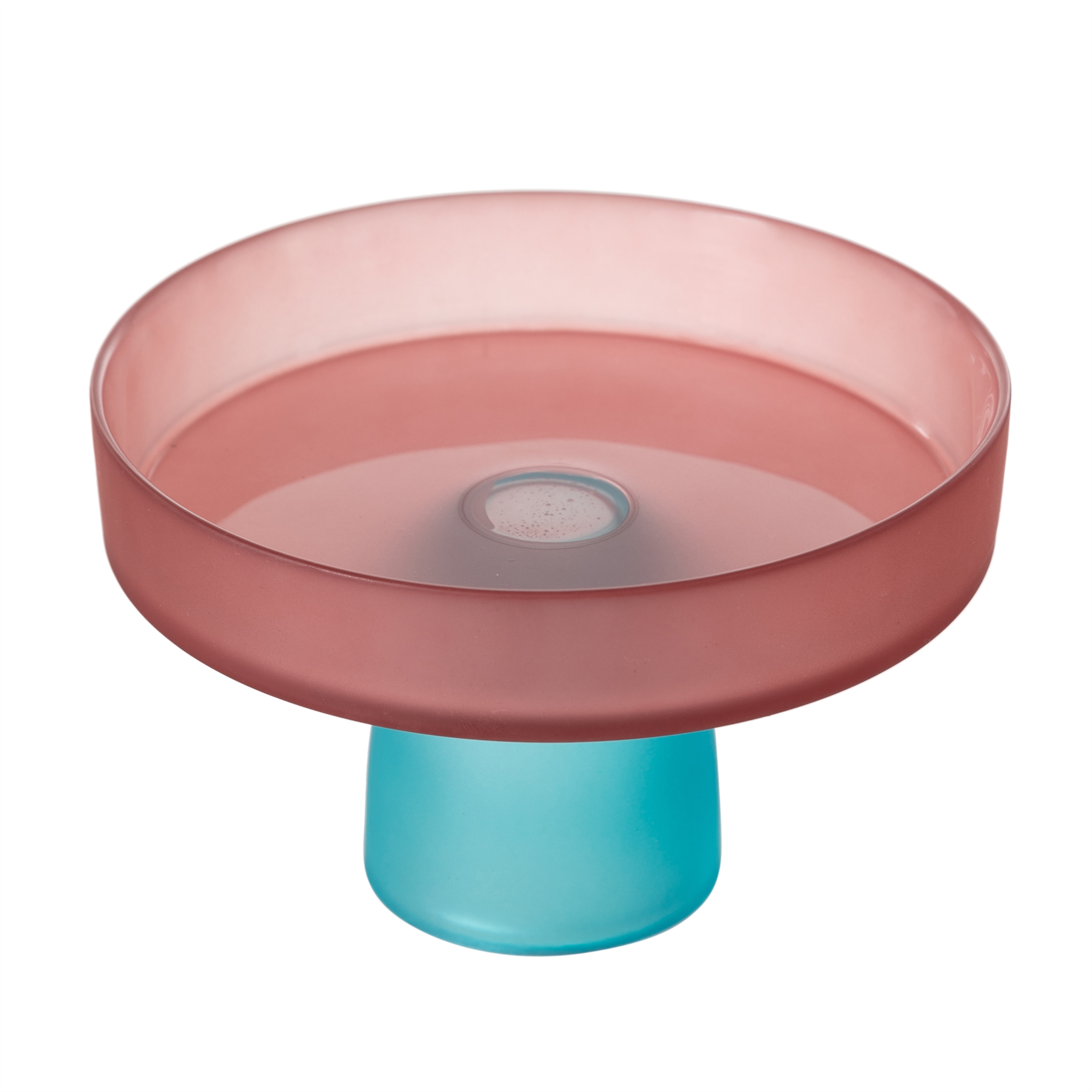 COLORS AYAKLI CAM SUNUM 18CM -KIRMIZI