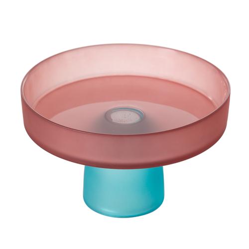  COLORS AYAKLI CAM SUNUM 18CM -KIRMIZI