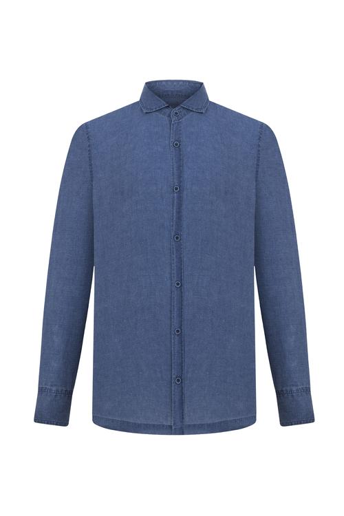  KETEN REGULAR FIT GÖMLEK