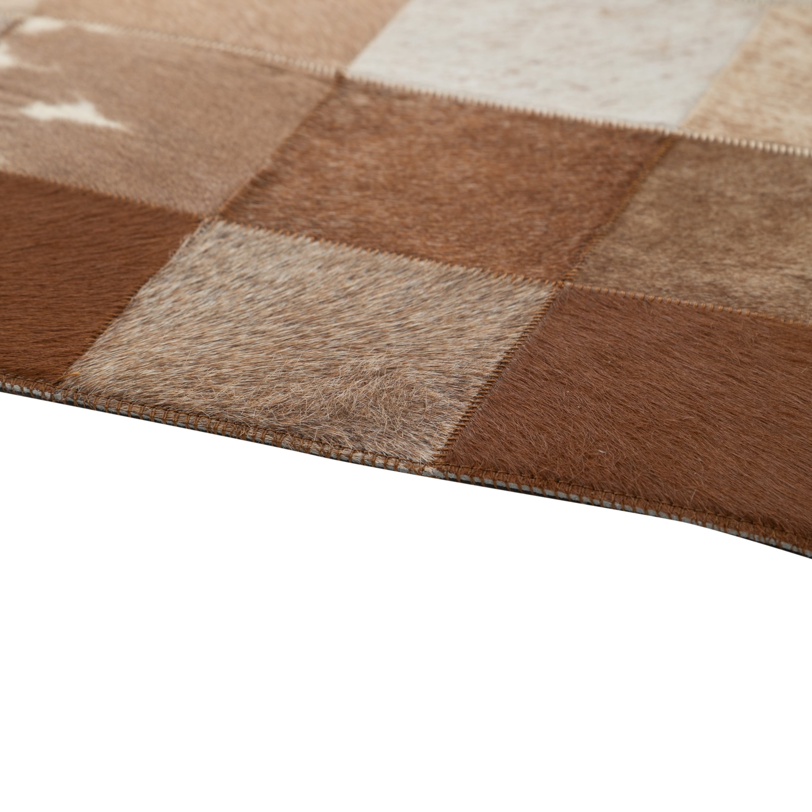 DIAMOND DERİ HALI EKRU BEJ 160X230