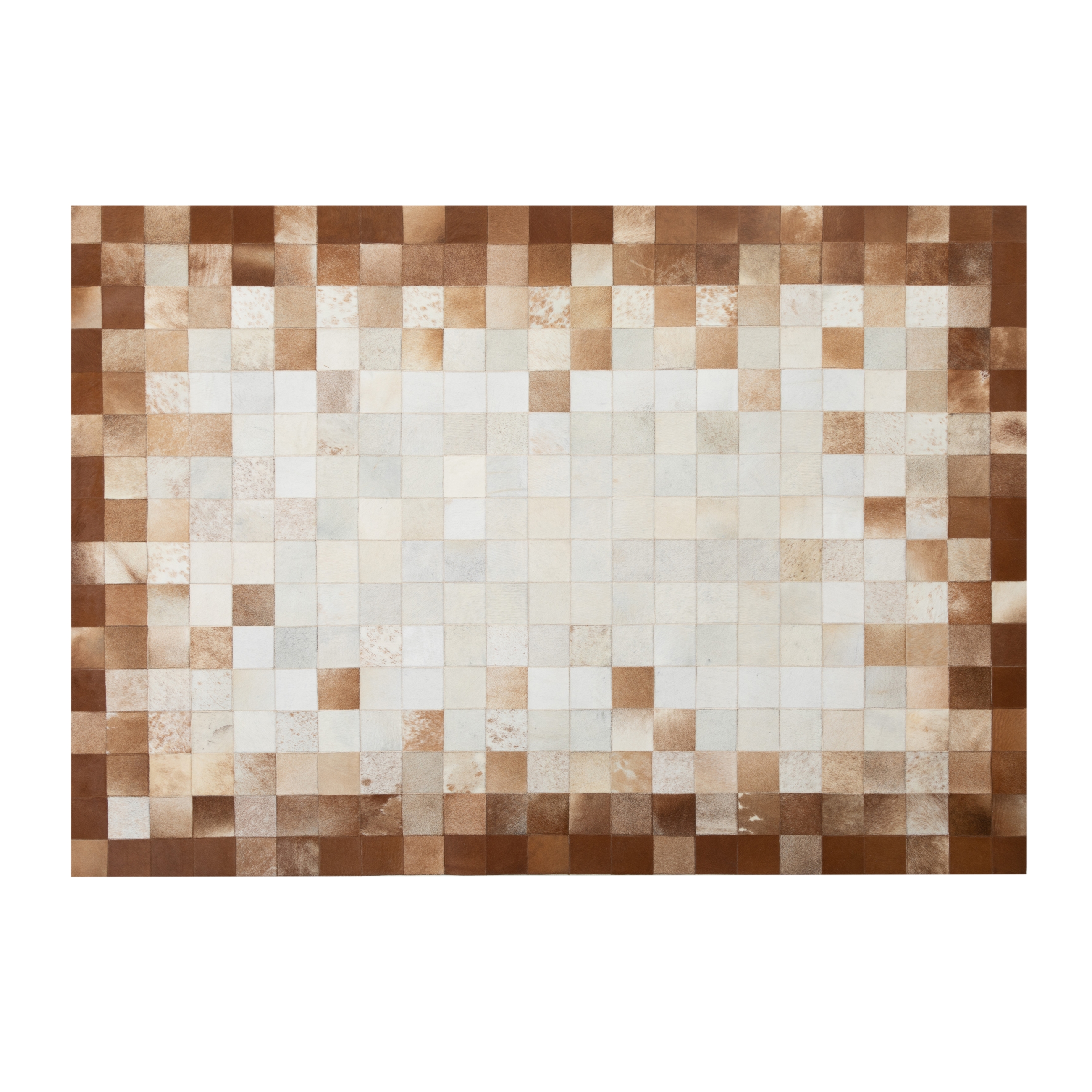 DIAMOND DERİ HALI EKRU BEJ 160X230