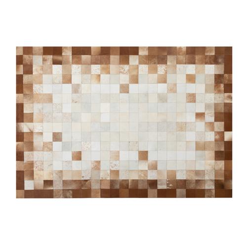  DIAMOND DERİ HALI EKRU BEJ 160X230