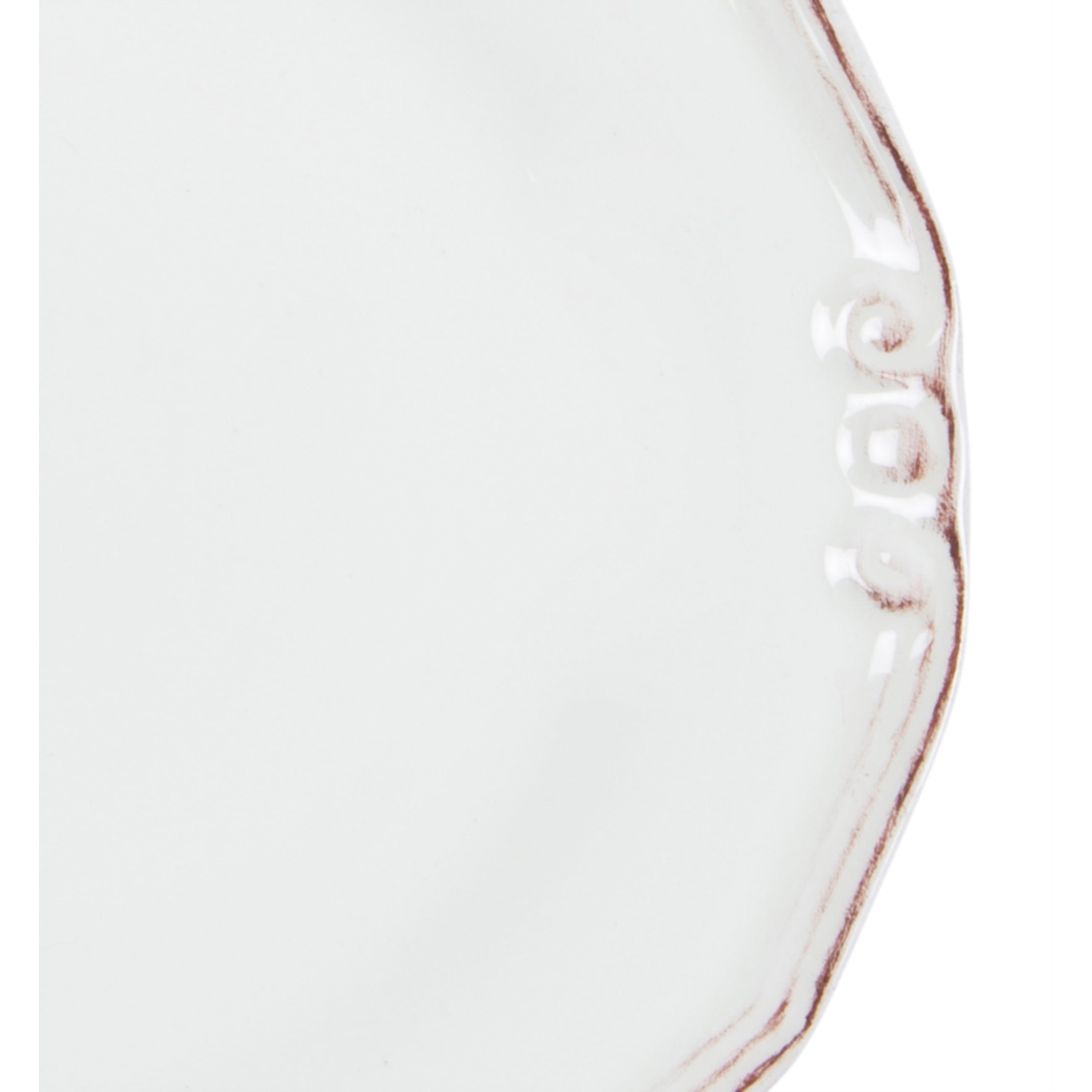 EKRU 6 LI SERVİS TABAĞI SETİ - 25 CM