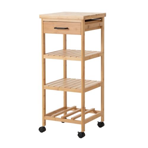 BOHO BAMBU ÇEKMECELİ ETAJER