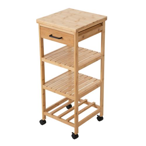 BOHO BAMBU ÇEKMECELİ ETAJER