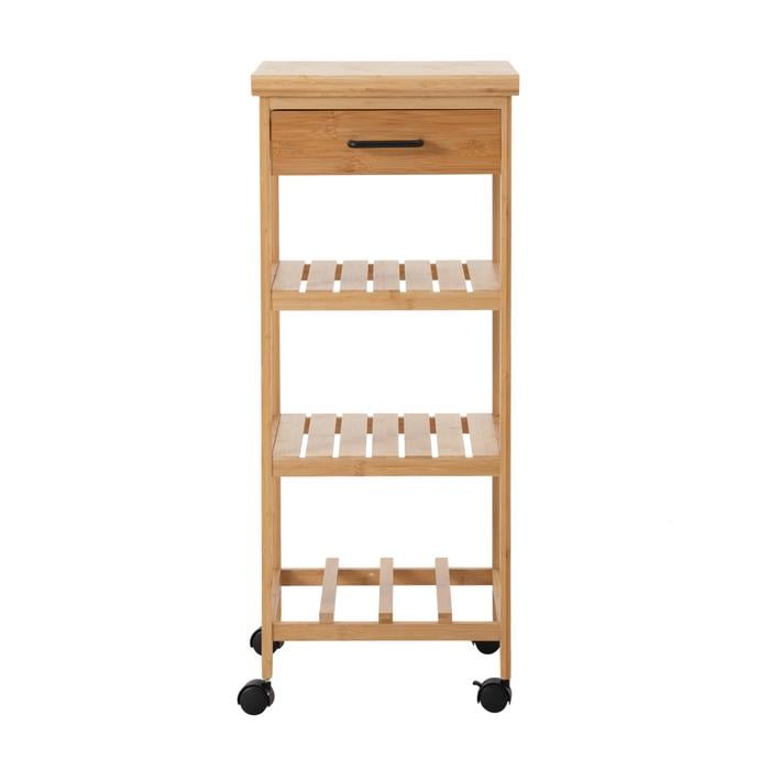 BOHO BAMBU ÇEKMECELİ ETAJER