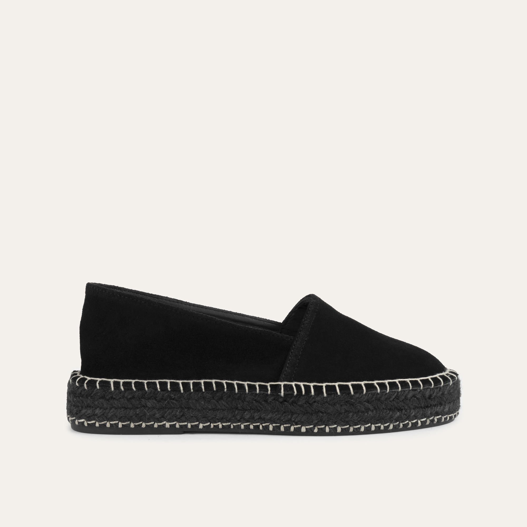 ÖRGÜ TABANLI SÜET ESPADRİL