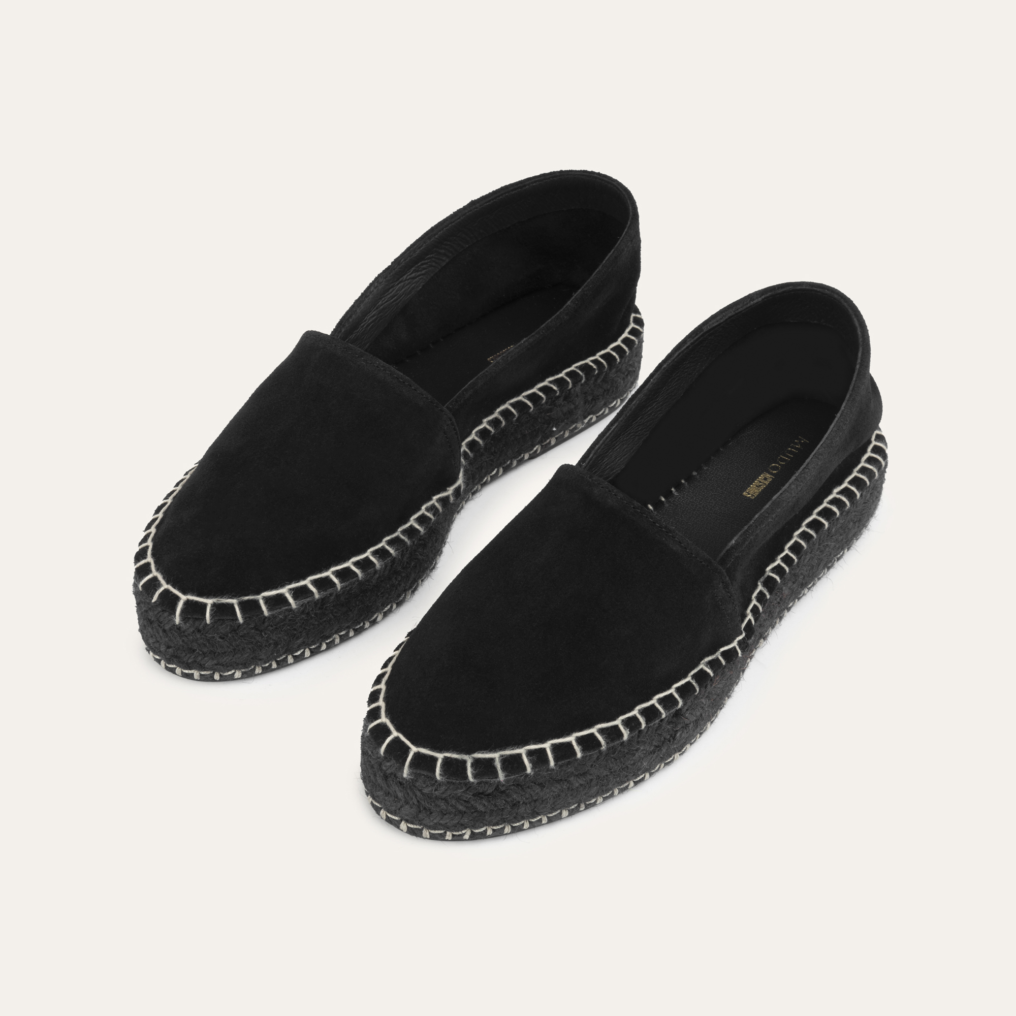 ÖRGÜ TABANLI SÜET ESPADRİL