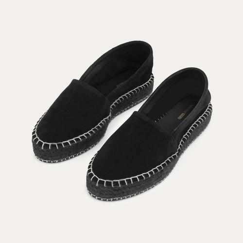  ÖRGÜ TABANLI SÜET ESPADRİL